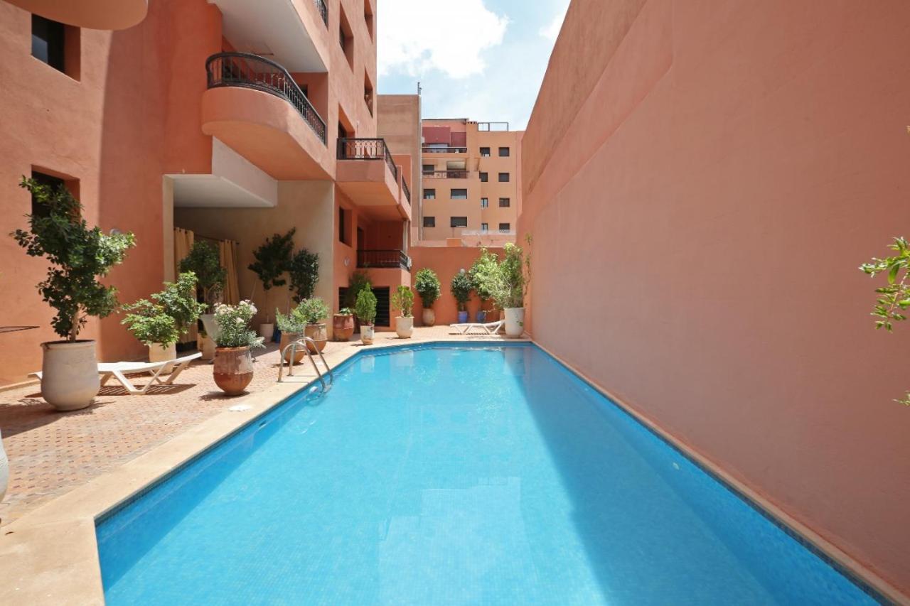 Appartement Moderne En City Center Marrakech-Gueliz Marrakesh Ngoại thất bức ảnh