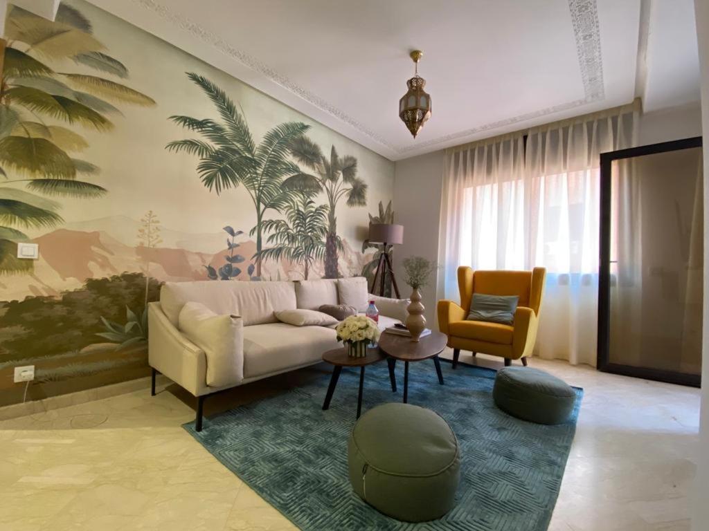 Appartement Moderne En City Center Marrakech-Gueliz Marrakesh Ngoại thất bức ảnh