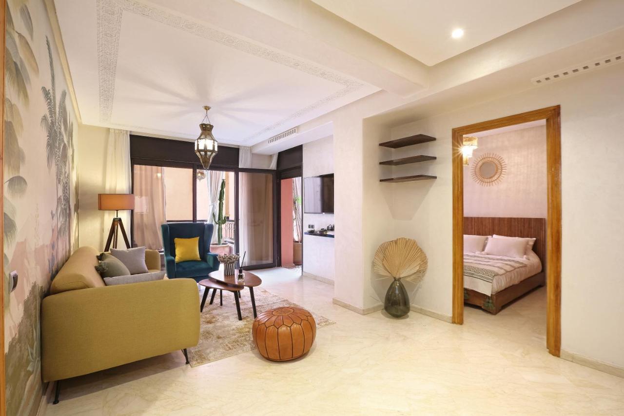 Appartement Moderne En City Center Marrakech-Gueliz Marrakesh Ngoại thất bức ảnh