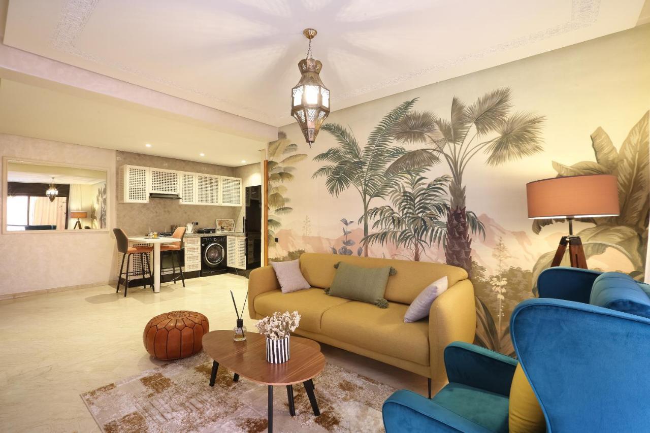 Appartement Moderne En City Center Marrakech-Gueliz Marrakesh Ngoại thất bức ảnh