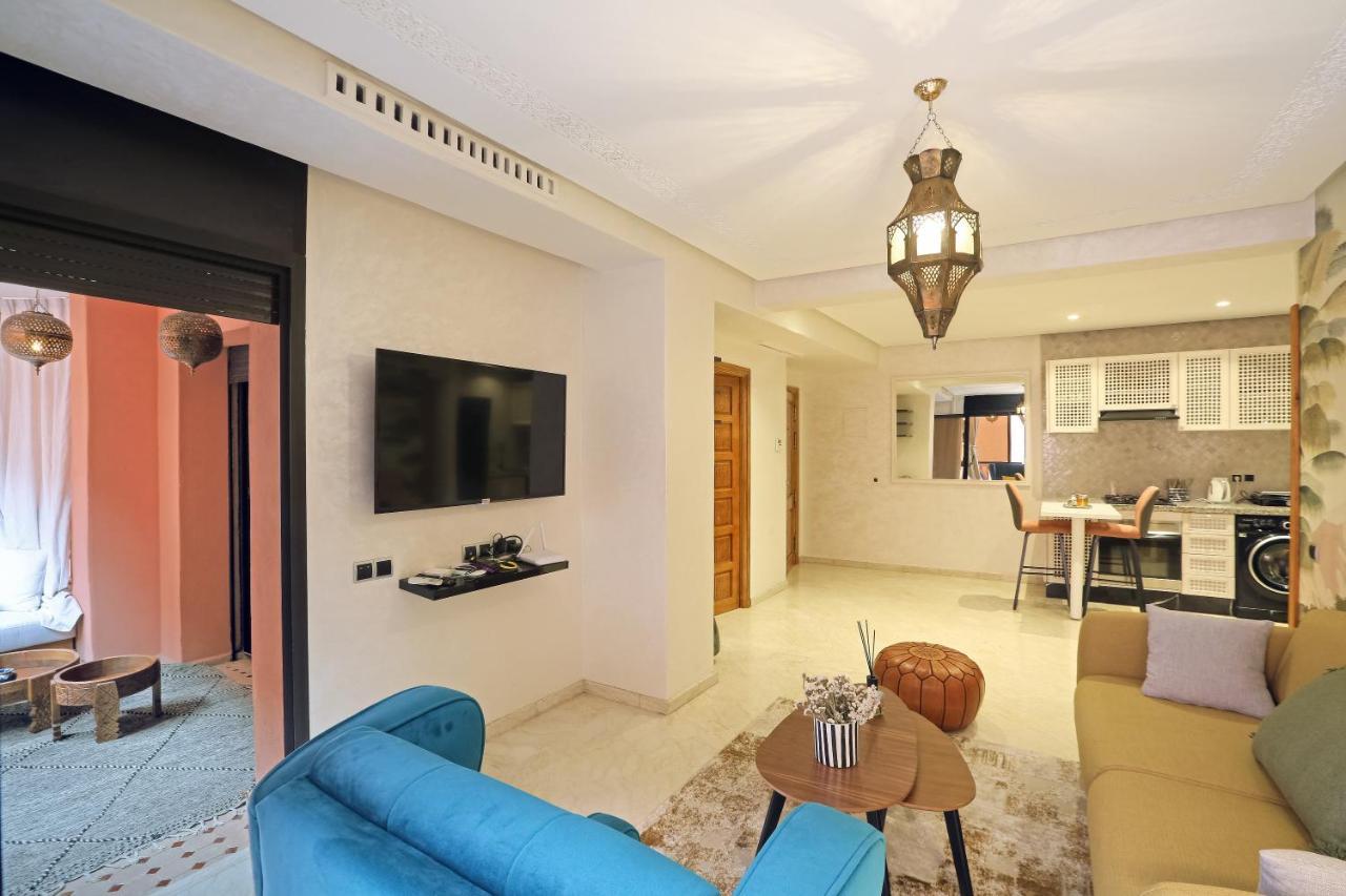 Appartement Moderne En City Center Marrakech-Gueliz Marrakesh Ngoại thất bức ảnh