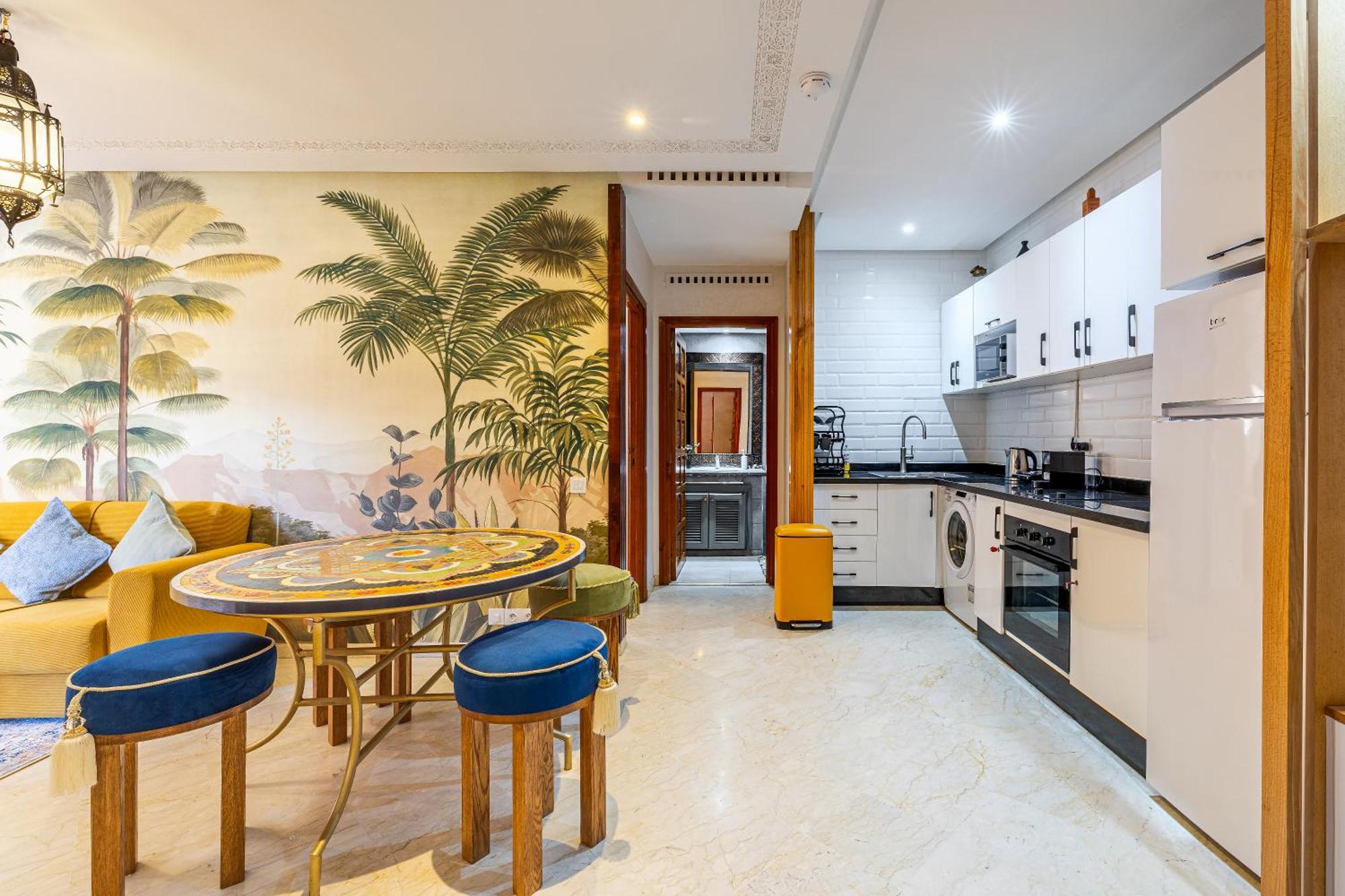 Appartement Moderne En City Center Marrakech-Gueliz Marrakesh Ngoại thất bức ảnh